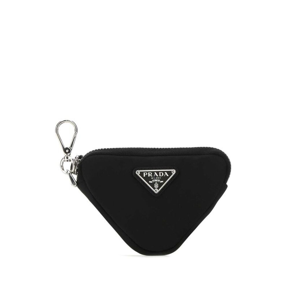 Prada Men Black Nylon Trick Key Chain - Picture 1 of 2